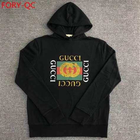 fake gucci box logo hoodie